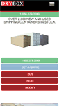 Mobile Screenshot of dryboxusa.com